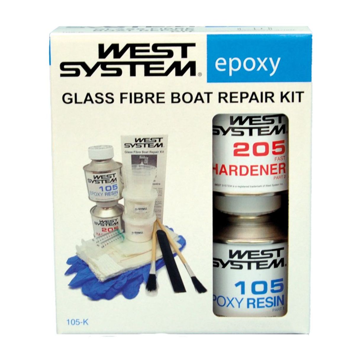 West System 105-K Fibreglass Repair Kit 5-65002