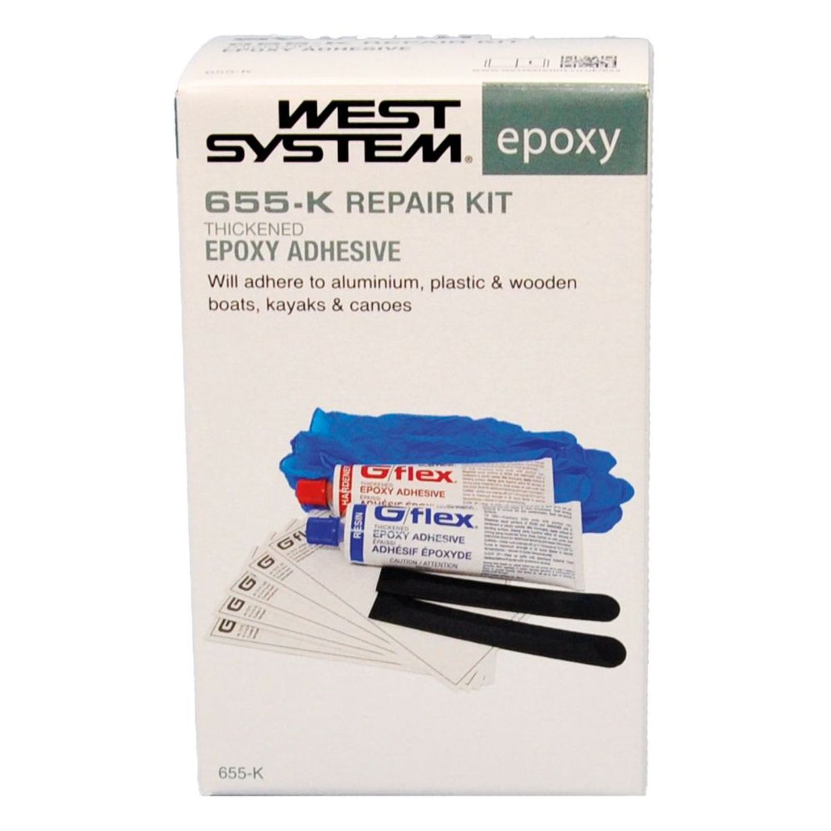 West System G/Flex 655-K Adhesive Epoxy Repair Kit 5-65056