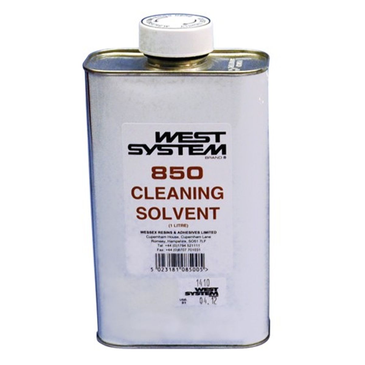 West System 850 Cleaning Solvent (1L) 5-65317