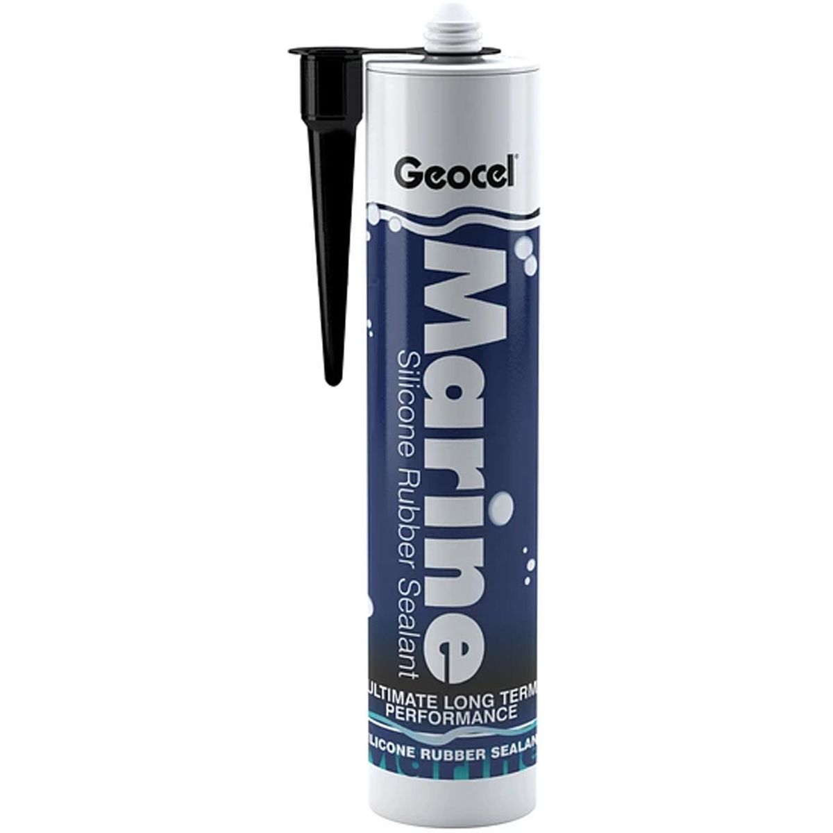 Geocel Marine Silicone Rubber Sealant (Black / 310ml) 5-70012/1