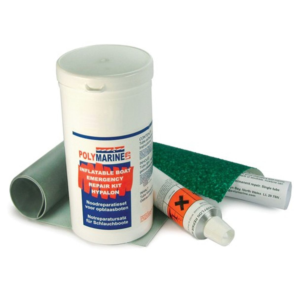 Polymarine Emergency Hypalon Repair Kit (Black) 5-81000