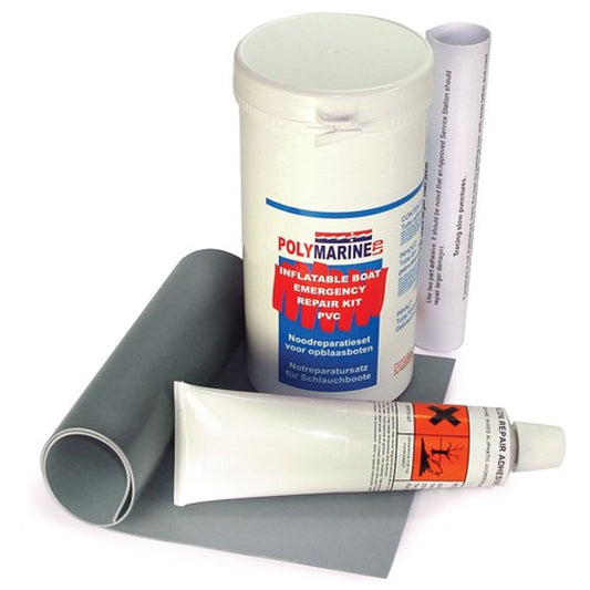 Polymarine Emergency PVC Repair Kit (Grey) 5-81022
