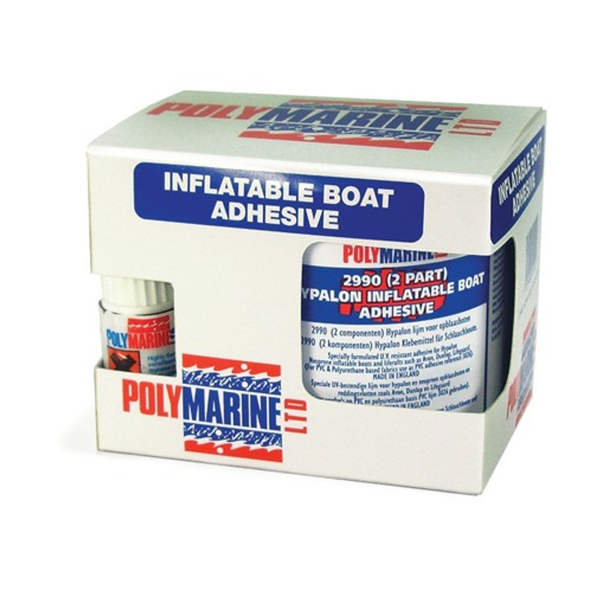 Polymarine Hypalon Adhesive 2-Part (250ml Tin) 5-81103