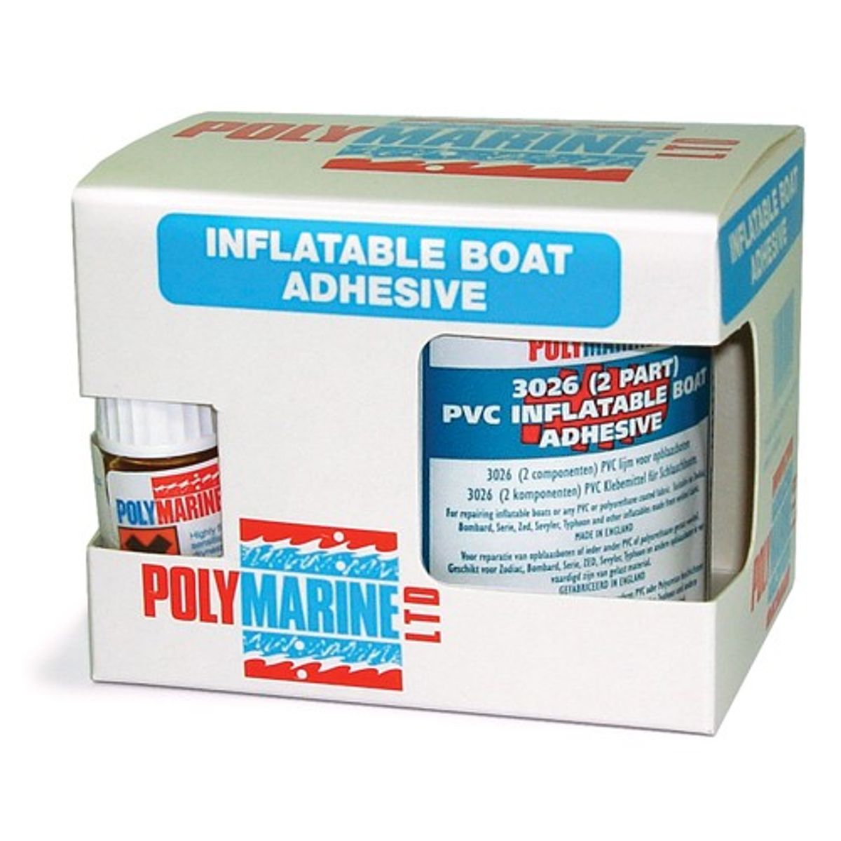 Polymarine PVC Adhesive 2-Part (250ml Tin) 5-81113