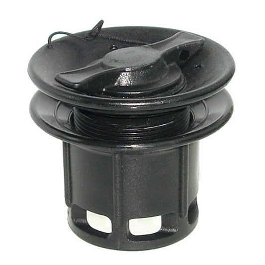 Polymarine Flush Fit Valve for Inflatable Boats (Black) 5-81150