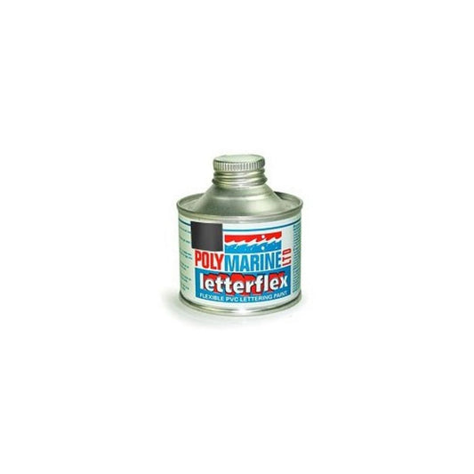 Polymarine Letterflex PVC Paint (125ml / Black) 5-81220