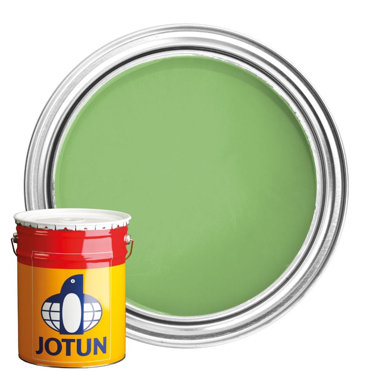 Jotun Commercial Pilot II Top Coat Paint in Green 257 (5 Litres) 5-83358/5