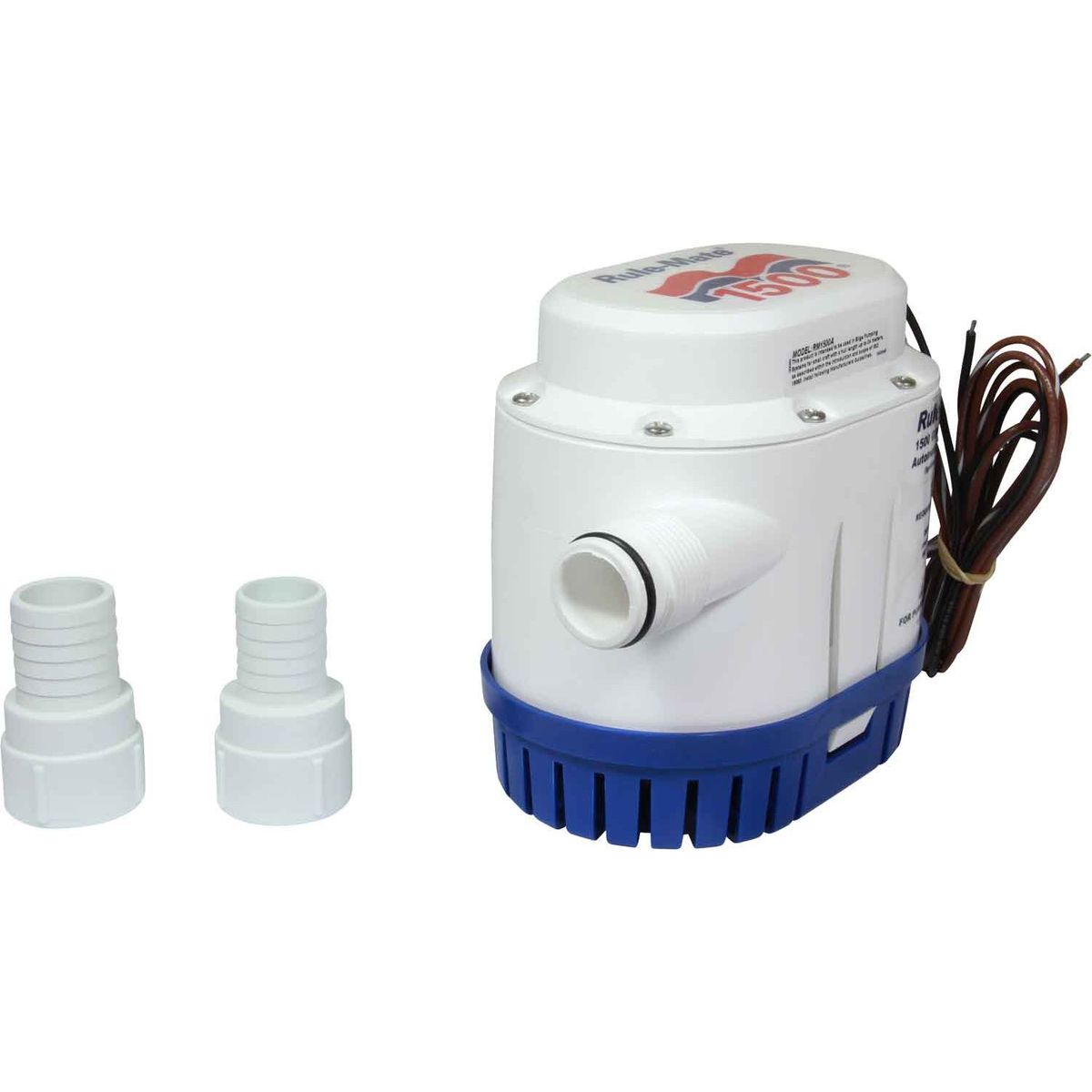 Rule Mate 1500 Automatic Submersible Bilge Pump (12V, 95 LPM, 25/28mm) 504108