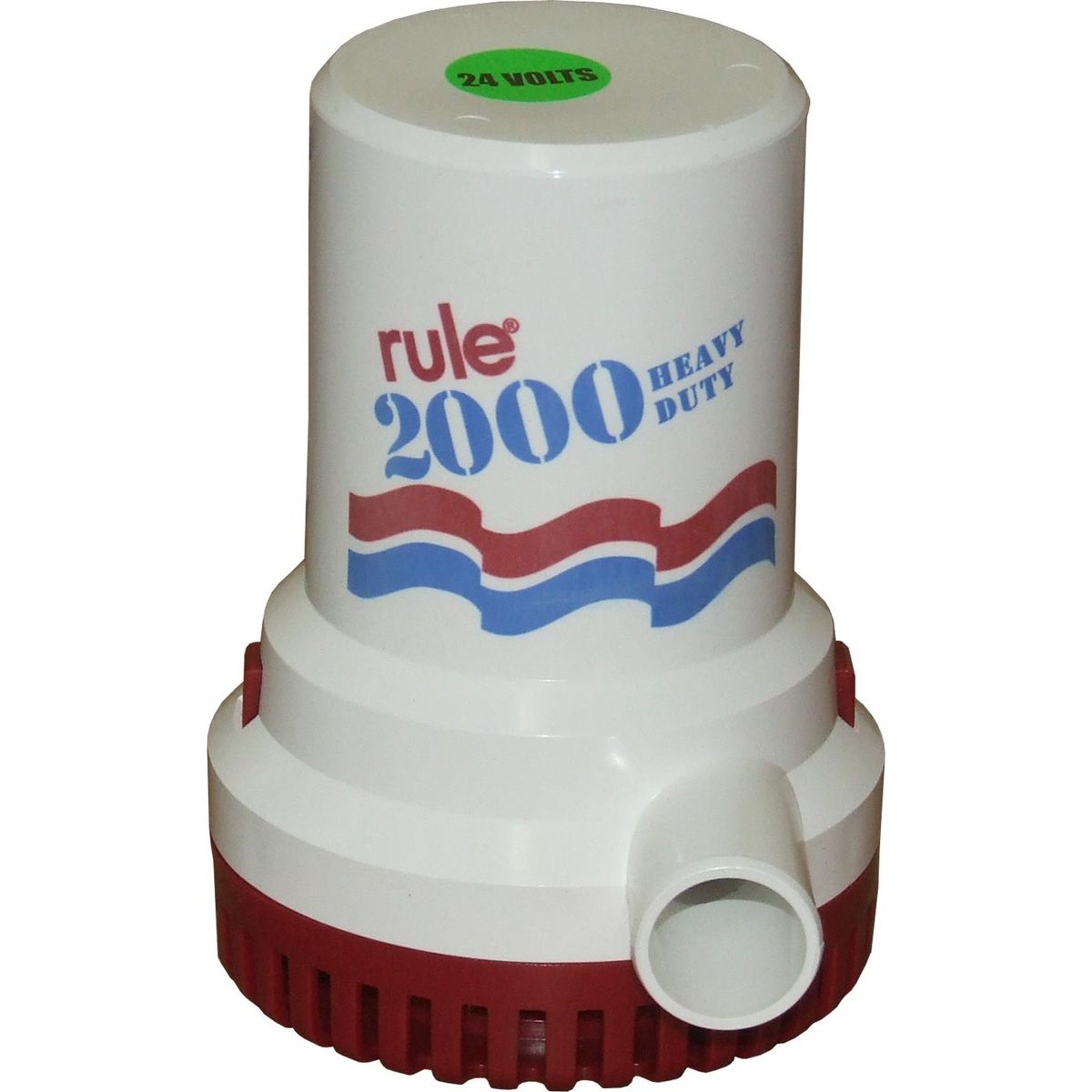 Rule 12 2000 Submersible Bilge Pump (24V / 126 LPM / 28mm Hose) 504114