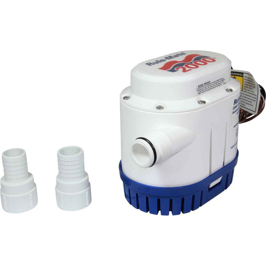 Rule Mate 2000 Automatic Submersible Bilge Pump (12V / 120 LPM / 28mm) 504118