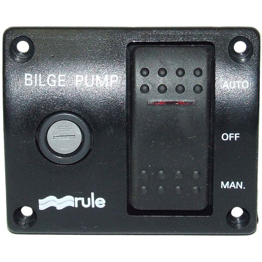 Rule 3 Way Bilge Pump Switch Panel (24V/32V) 504193
