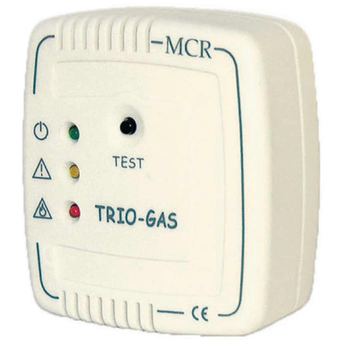 MCR Trio Gas Alarm Ivory 50670