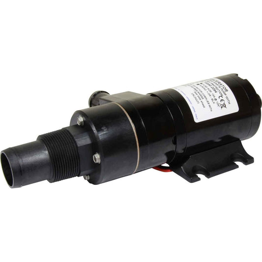 Jabsco Macerator Waste Pump (24V / 45 LPM / 1-1/2" In / 1" Out Left) 507524