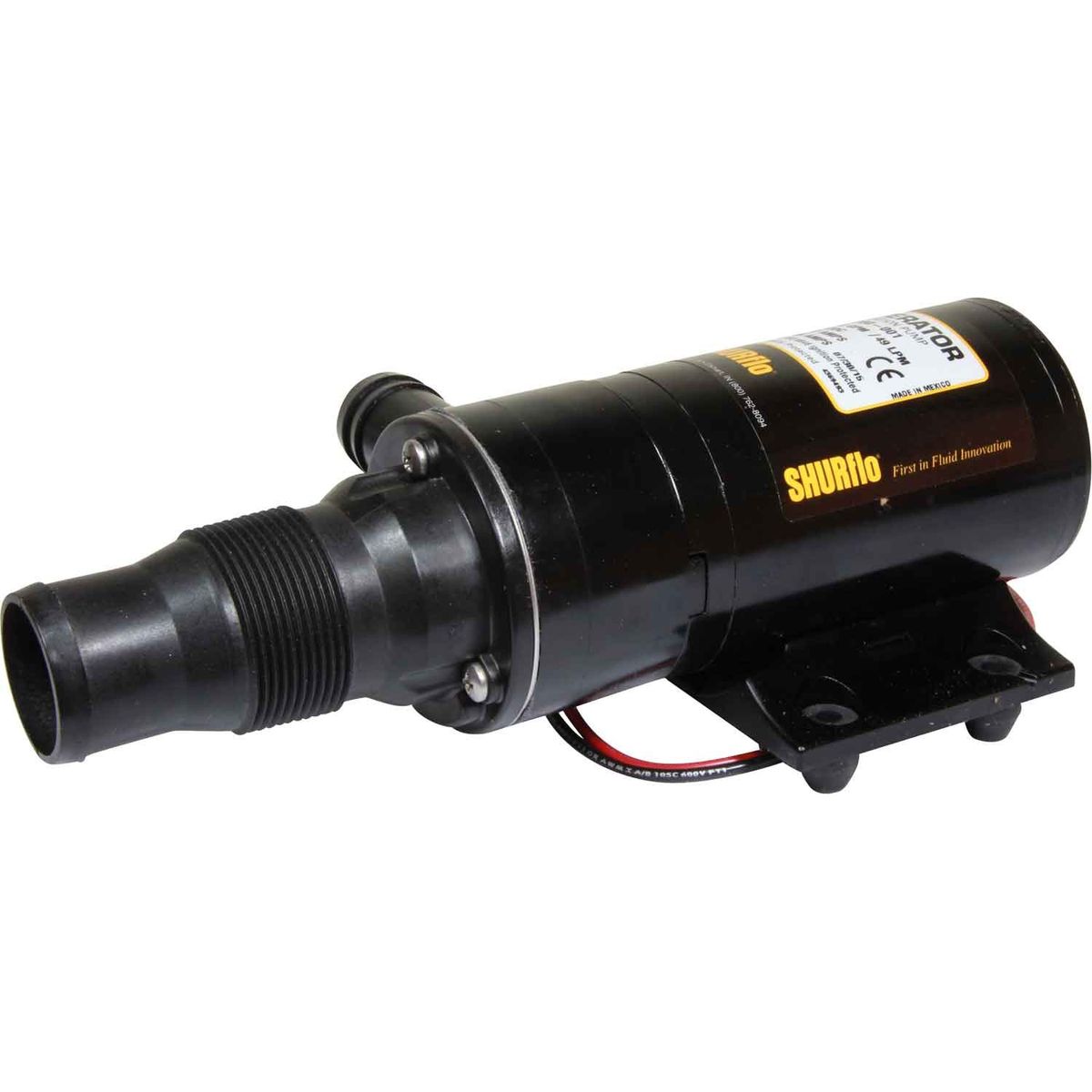 SHURflo Macerator Waste Pump (12V / 49 LPM / 1-1/2" In / LH 1" Out) 509550