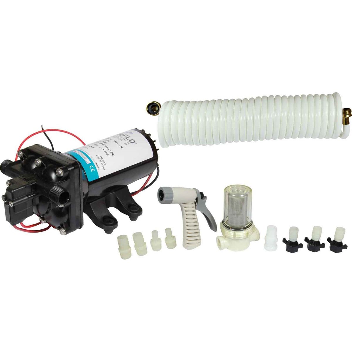 SHURflo ProBlaster II Deluxe Deck Washdown Kit 12V (15.1 LPM / 60 PSI) 509660