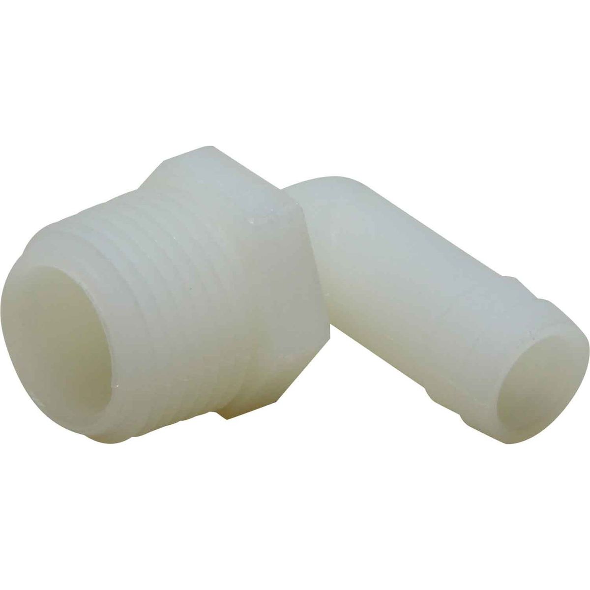 SHURflo 90 Degree Fitting 1/2" NPT Male to 13mm ID Hose 509924