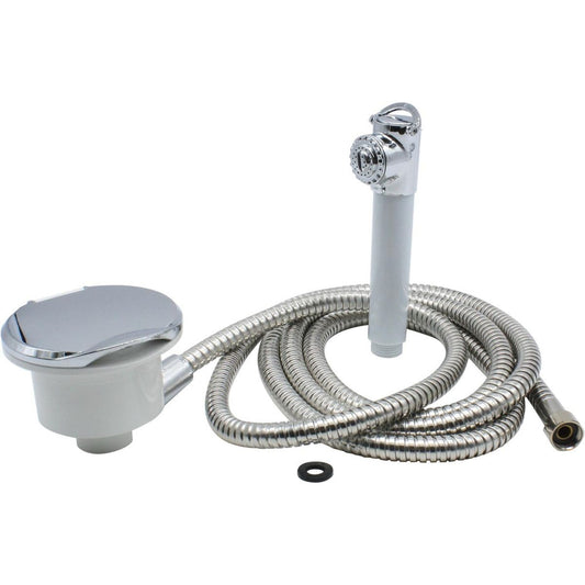 Osculati Chromed Shower Box with Mizar Push-Button Shower (2M Hose) 510673