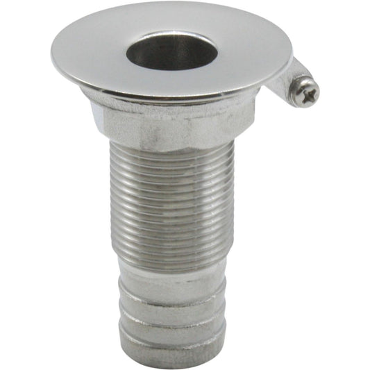 Osculati Stainless Steel 316 Flush Deck Drain (24mm Hose) 511035