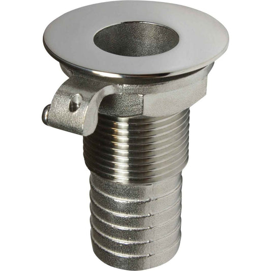 Osculati Stainless Steel 316 Flush Deck Drain (30mm Hose) 511036