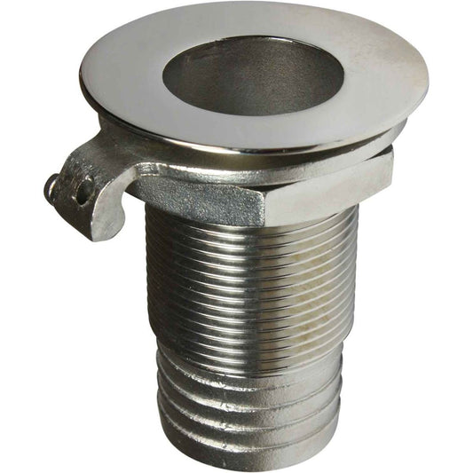 Osculati Stainless Steel 316 Flush Deck Drain (38mm Hose) 511037