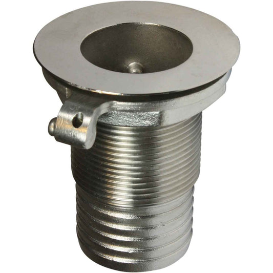Osculati Stainless Steel 316 Flush Deck Drain (45mm Hose) 511038