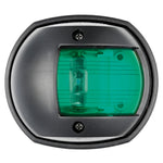 Osculati Black Compact 12 LED Navigation Light - 112.5° Starboard