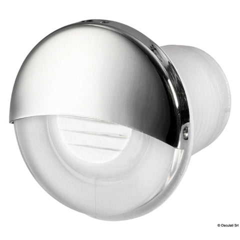 Osculati Round Recess Fit 2-LED Courtesy Light - White