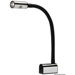 Osculati Black Articulated Reading LED Spotlight - White