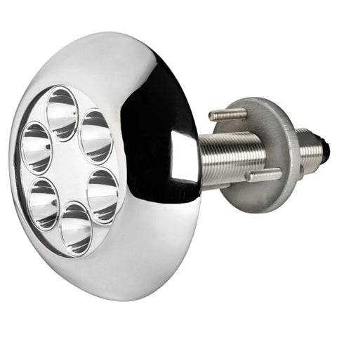 Osculati 114mm Round Stud Mount Underwater LED Light - White