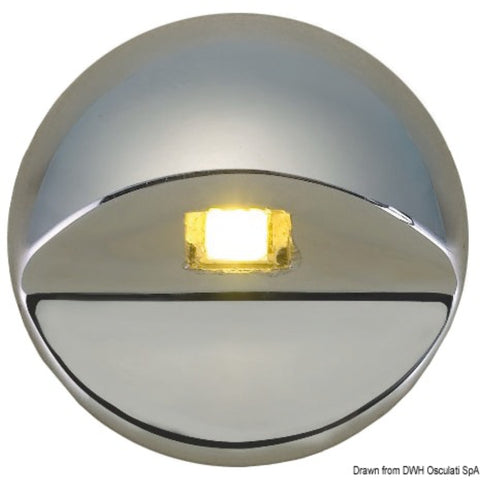 Osculati Alcor Ambient LED Light Recess Mounting - White