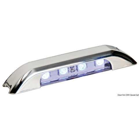 Osculati AISI304 SS LED Courtesy Downlight - Blue