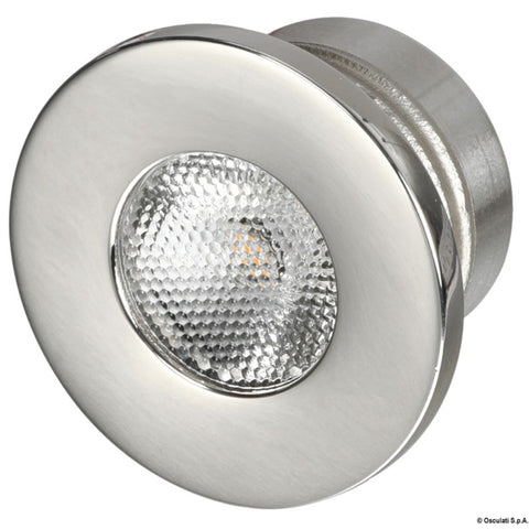 Osculati 35mm Round LED Courtesy Front Light - White