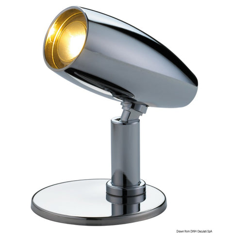 Osculati Rana Stainless Steel Articulated LED Spotlight