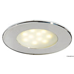 Osculati Atria Polished SS LED Ceiling Light - White