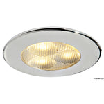 Osculati Atria Polished SS HD LED Ceiling Light - White