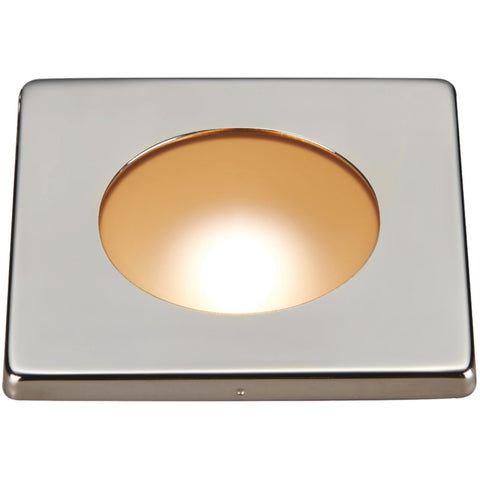 Osculati Propus Square LED Ceiling Light - White