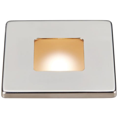 Osculati Bos Square LED Ceiling Light - White