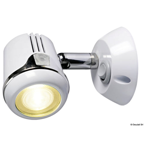 Osculati Articulated Hi-Power LED Spotlight - White Body