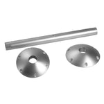 Osculati Aluminium Table Leg With Holding Plate