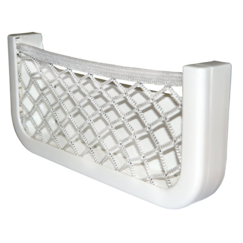 Osculati White ABS Storage Net Pocket - 250 x 115 x 30mm