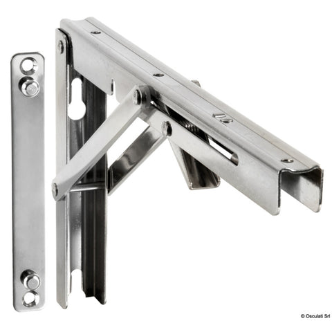 Osculati Stainless Steel Slip-Off Folding Table Arm - 305mm 300Kg