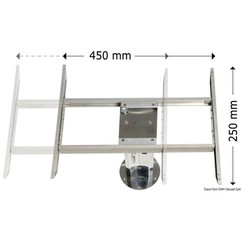 Osculati Bi-Directional Shifter for Table Pedestals