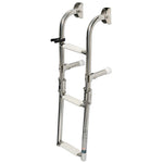 Osculati Foldable AISI316 Stainless Steel Ladder Extra Narrow 3 Steps