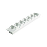 Osculati White ABS Side Louvred Vent - 415 x 83mm