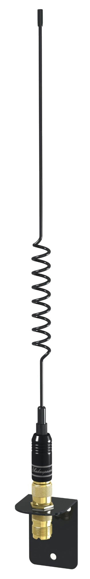 Shakespeare Sailboat Racer Black Ultra Light VHF 0.3m, L Bracket, SO239