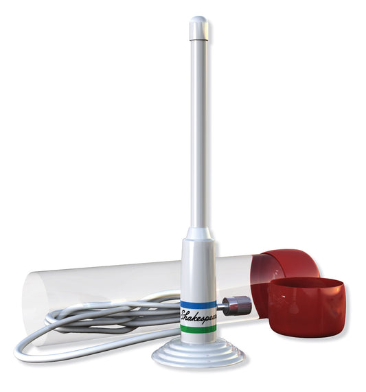 Shakespeare Flexible Emergency VHF Antenna 0.2m, 3.6m RG58, Container