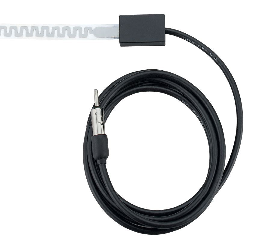 Shakespeare On-Glass Tape AM/FM Antenna, 1.8m Cable, Motorola Plug