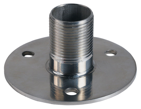 Shakespeare Flange Deck Mount 1"-14 S/S, Low Profile 25mm High