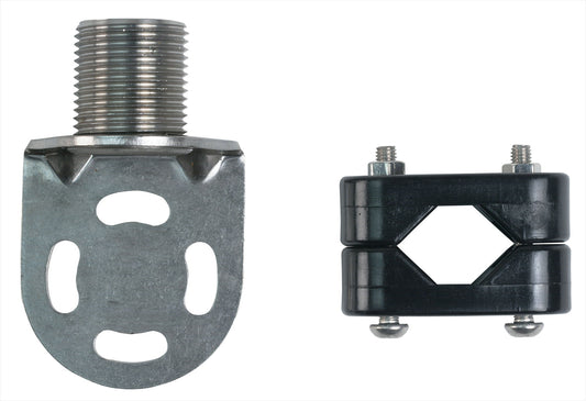 Shakespeare Rail / Bulkhead Mount 1"-14 ,S/S 22/25mm Rail Square & Flat