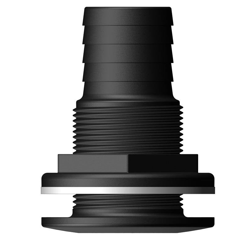 TruDesign Skin Fitting with Hose Tail 38mm 1½” BSP Black